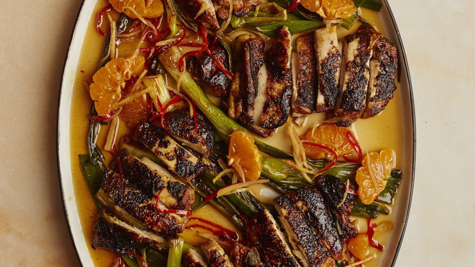 Ottolenghi’s Blackened Chicken: Intense Char & Vibrant Dressing